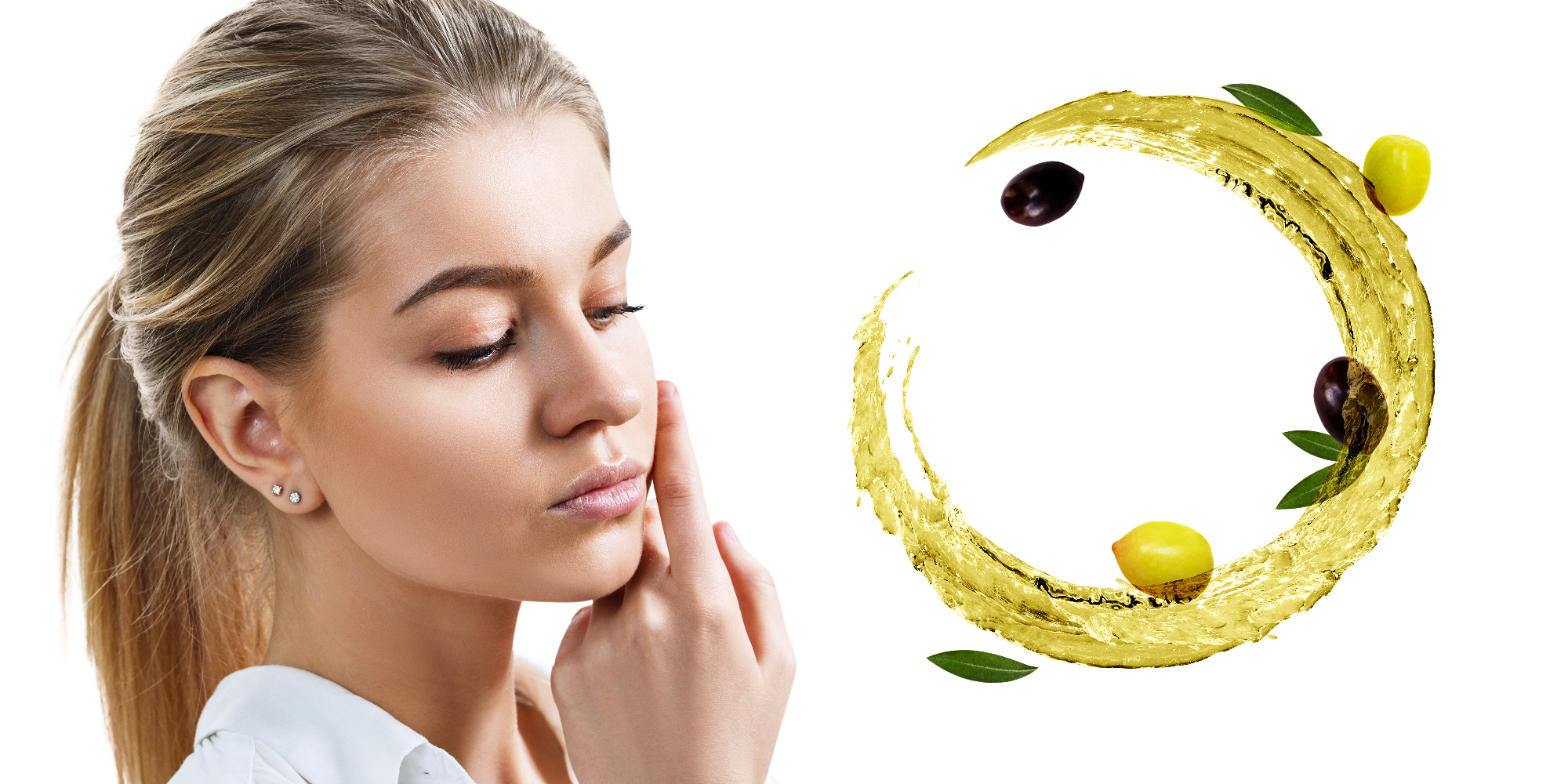 Olivno olje za obraz naredi kožo zelo mehko